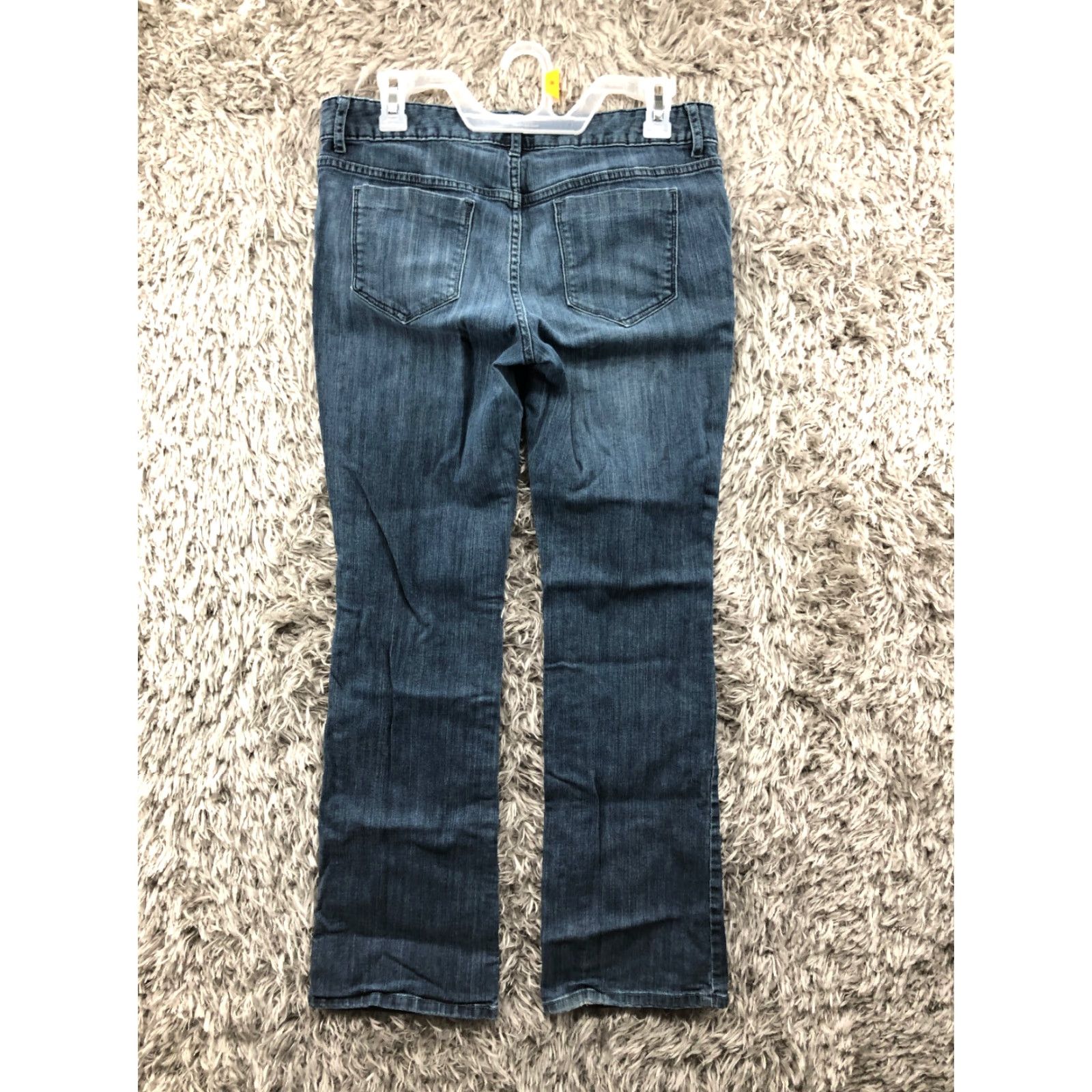 Mossimo Mossimo Jeans Bootcut Denim Size 6 Womens Mid Rise Dark Wash Blue Size 28" / US 6 / IT 42 - 5 Thumbnail