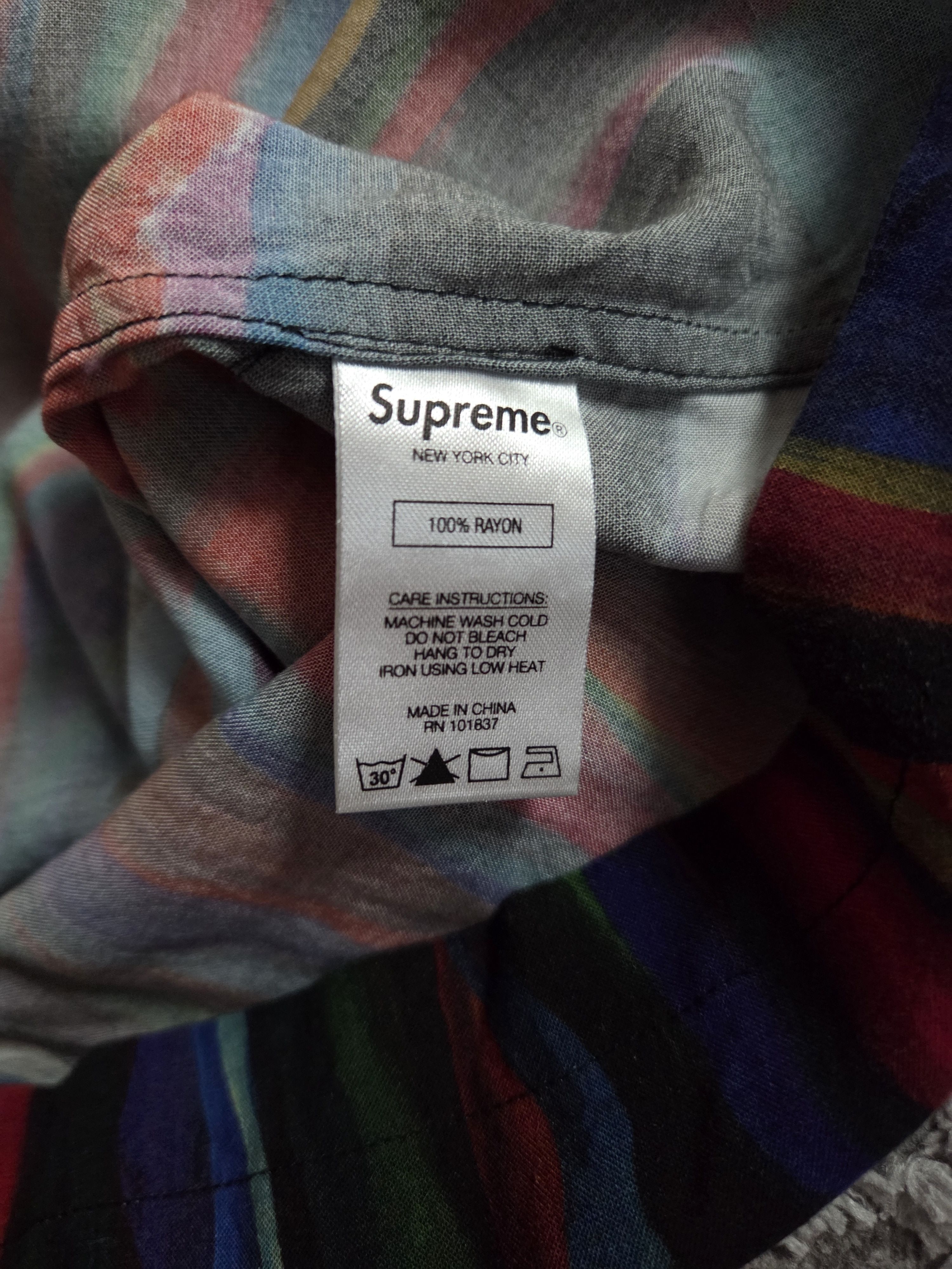 Supreme Supreme Reaper Rayon Short Sleeve Size US M / EU 48-50 / 2 - 4 Thumbnail