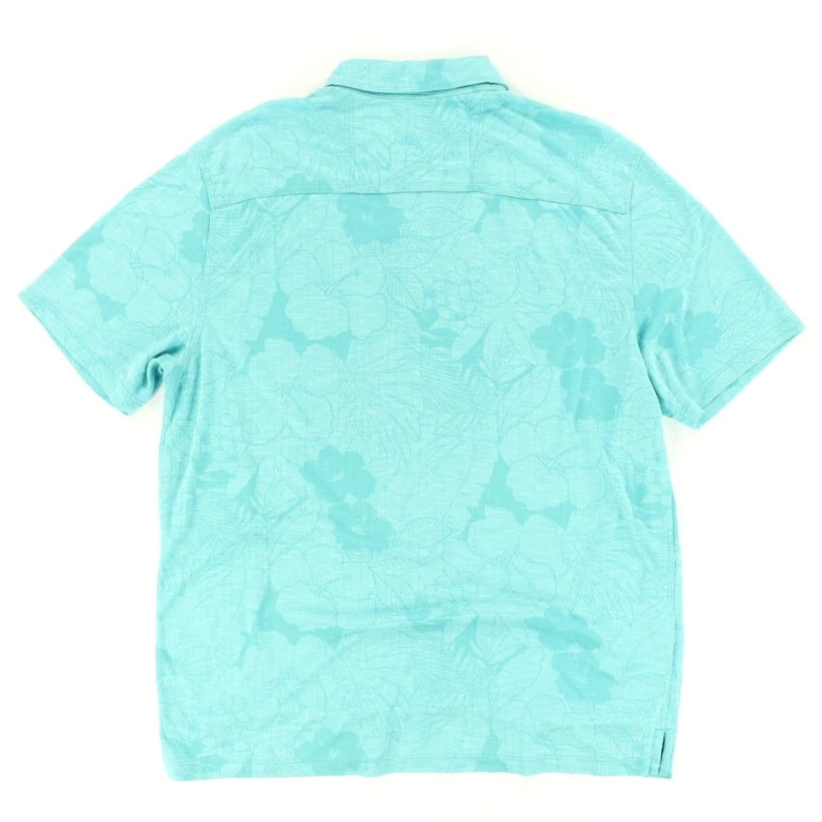 Tommy Bahama Tommy Bahama Polo Shirt Green Men's L Tencel Jacquard Floral Shirt Size US L / EU 52-54 / 3 - 4 Thumbnail