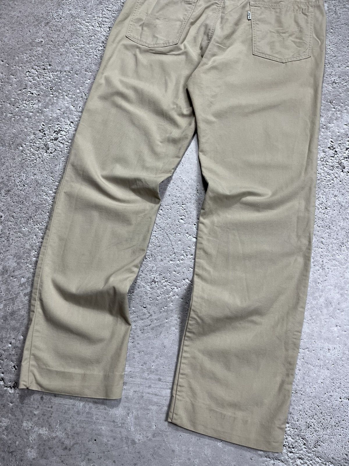 Levi's Vintage Levi’s 631 Beige Pants Made in Italy W36 L36 Size US 36 / EU 52 - 2 Thumbnail