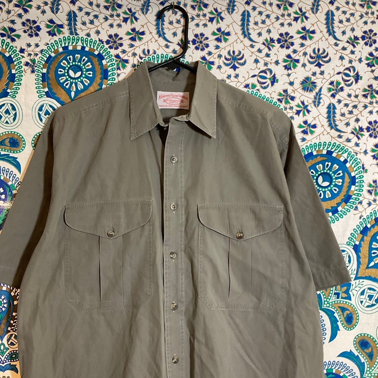 Filson Filson Vintage Button Front Shirt Size US M / EU 48-50 / 2 - 2 Thumbnail