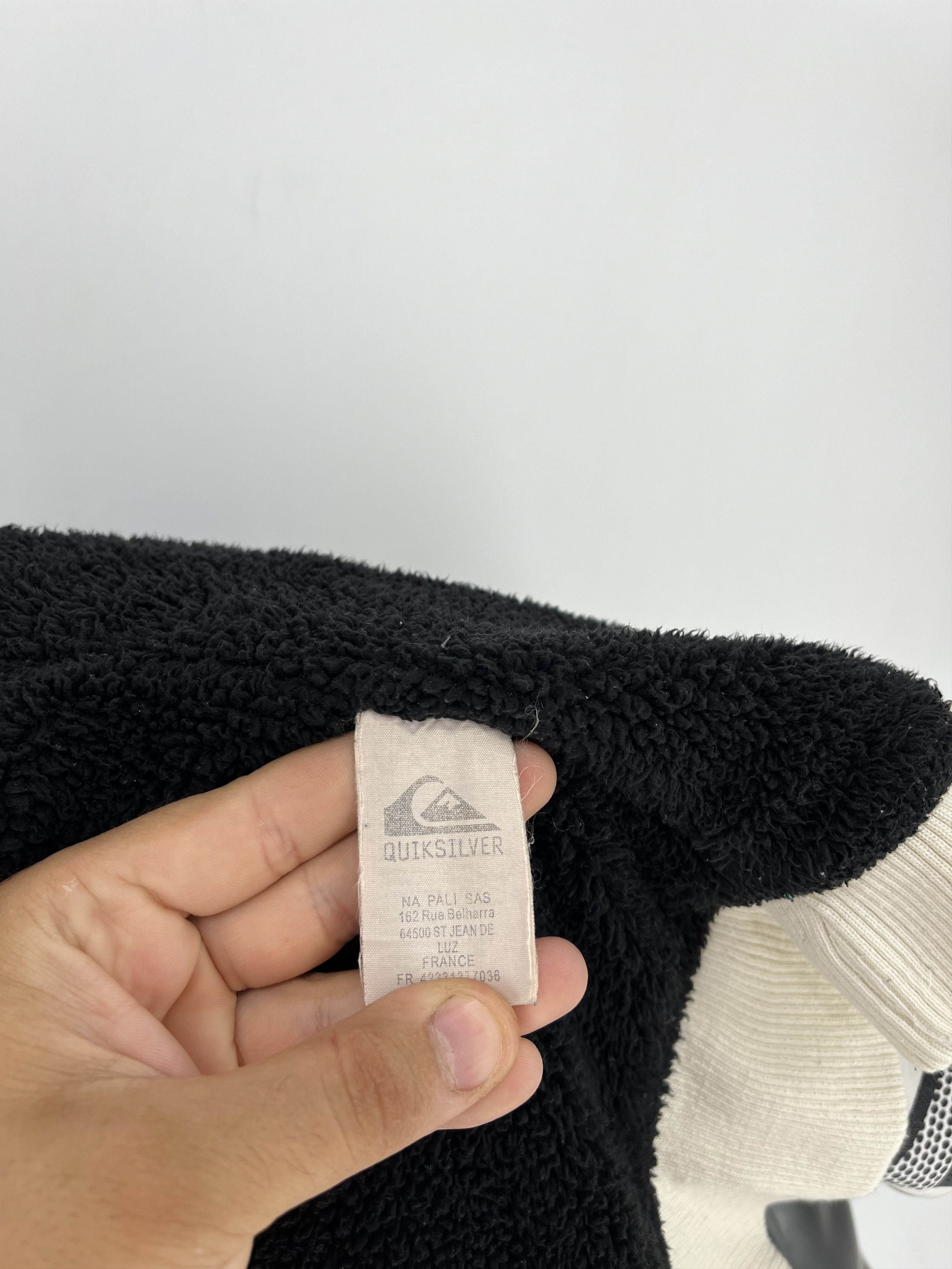 Japanese Brand × Quiksilver Quiksilver Sherpa Lined Zip Hoodie Adult Medium Size US M / EU 48-50 / 2 - 8 Thumbnail