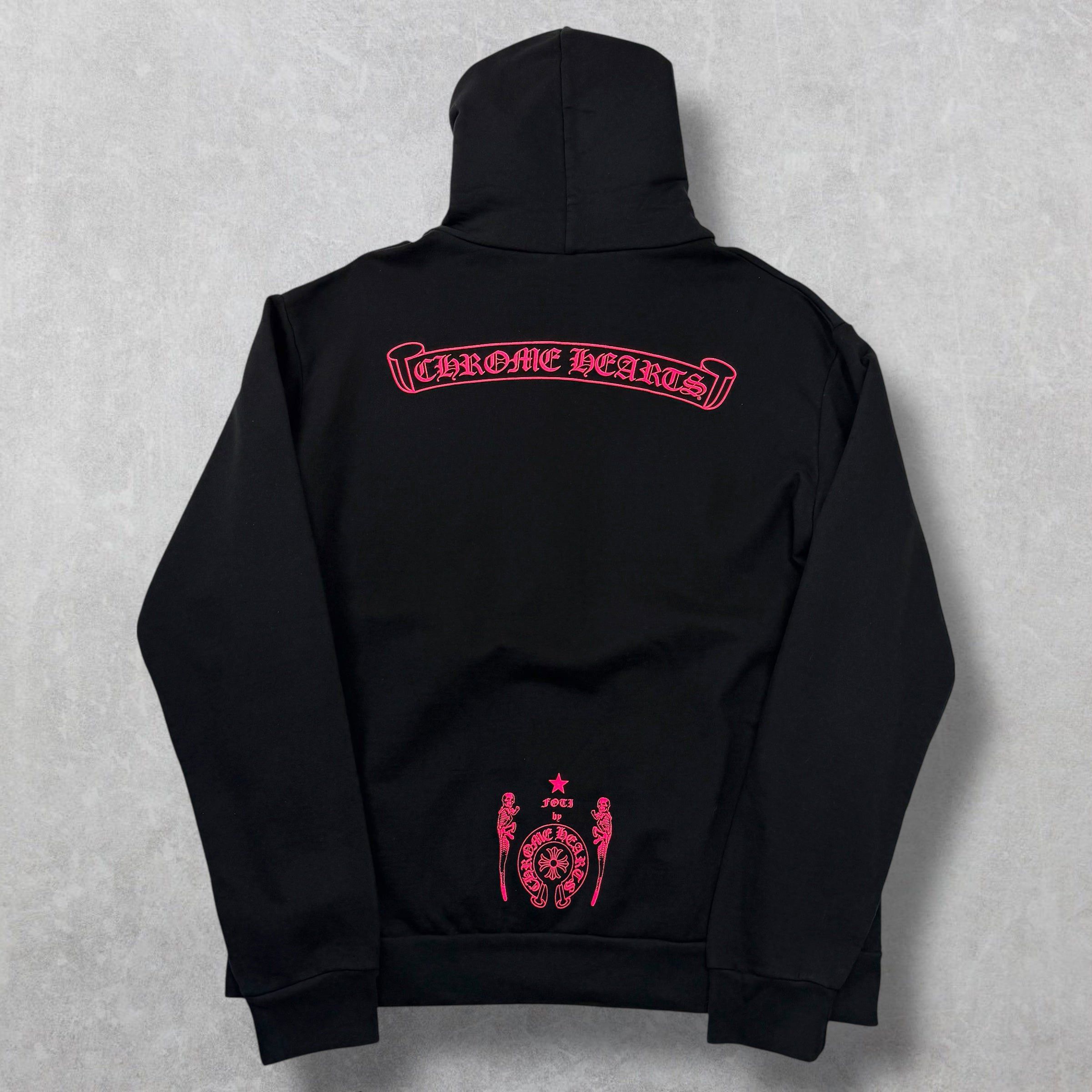 Chrome Hearts Chrome Hearts Foti Harris Teeter Neon Zip Hoodie M Size US M / EU 48-50 / 2 - 2 Thumbnail