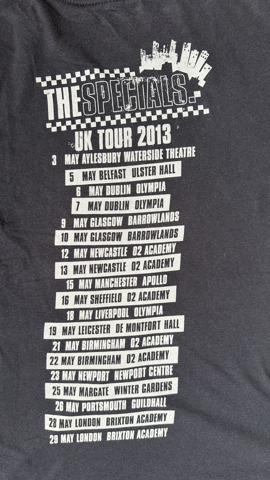 Band Tees VINTAGE THE SPECIALS BAND TEE Size US S / EU 44-46 / 1 - 6 Thumbnail