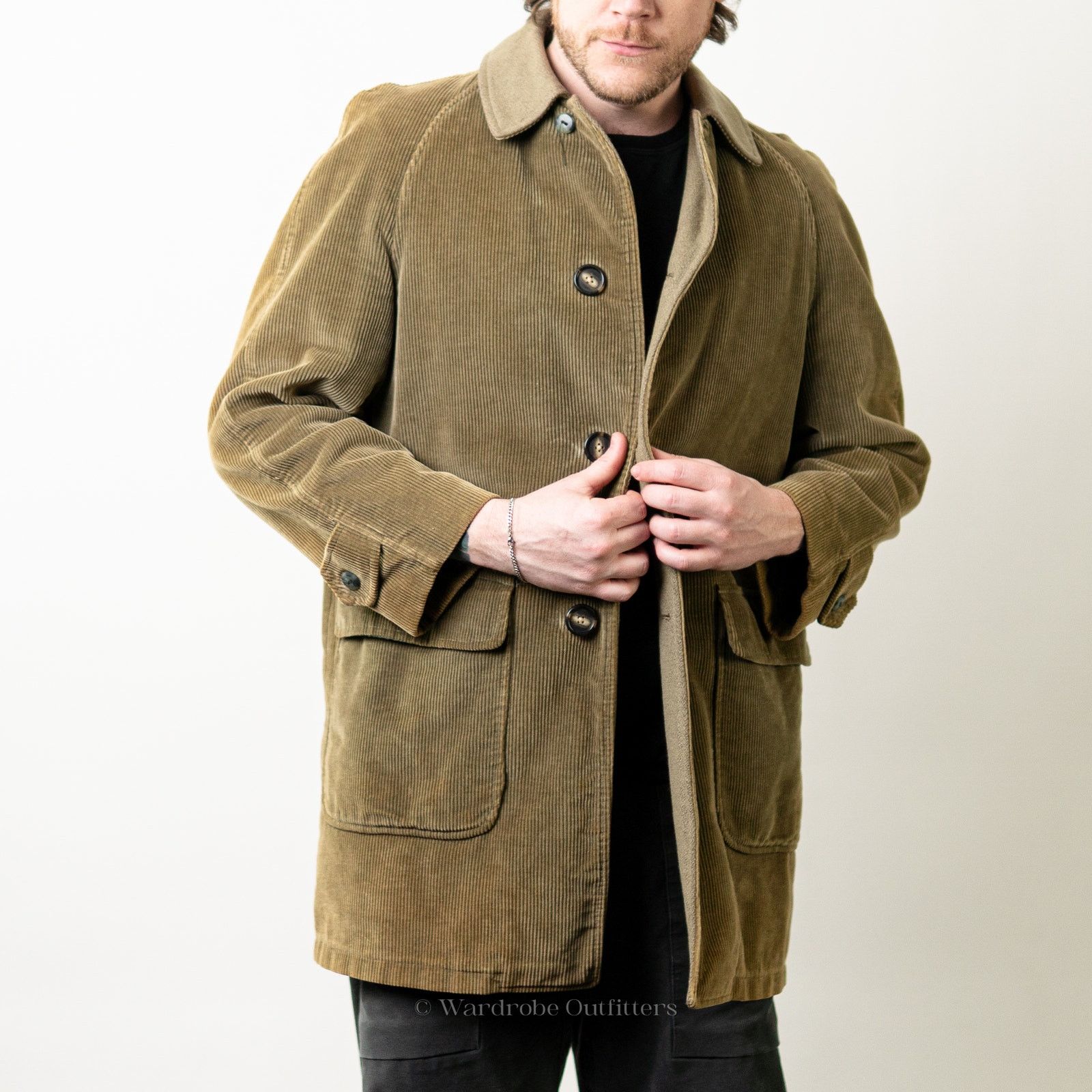 Vintage Vintage 1960's Cresco Corduroy Sherpa Lined Collared Coat Size US M / EU 48-50 / 2 - 6 Thumbnail