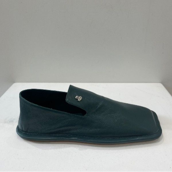 Jil Sander o1mt1gz0625 Flats Shoes in Green Size US 8 / IT 38 - 1 Thumbnail