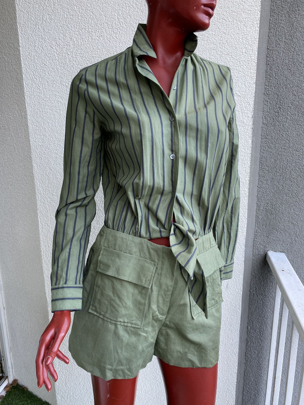 Sandro Panik Playsuit size 2 cotton Sandro Size 26" / US 2 / IT 38 - 1 Thumbnail