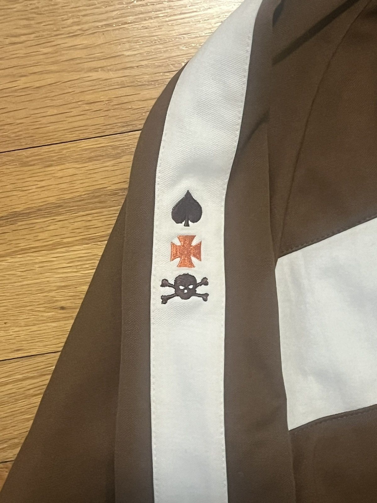Hard Rock Cafe × Vintage Vintage Y2K Brown/Orange Hard Rock Cafe Full Zip Embroidery Size US S / EU 44-46 / 1 - 4 Thumbnail