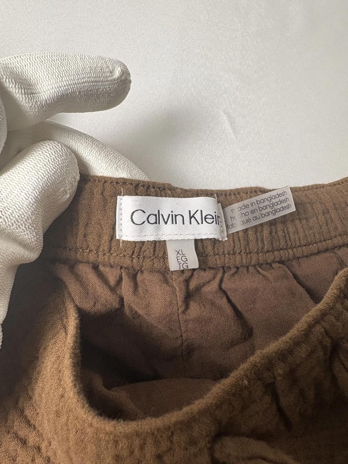 Calvin Klein Calvin Klein brown cotton pants Size 40" / US 18 - 7 Thumbnail