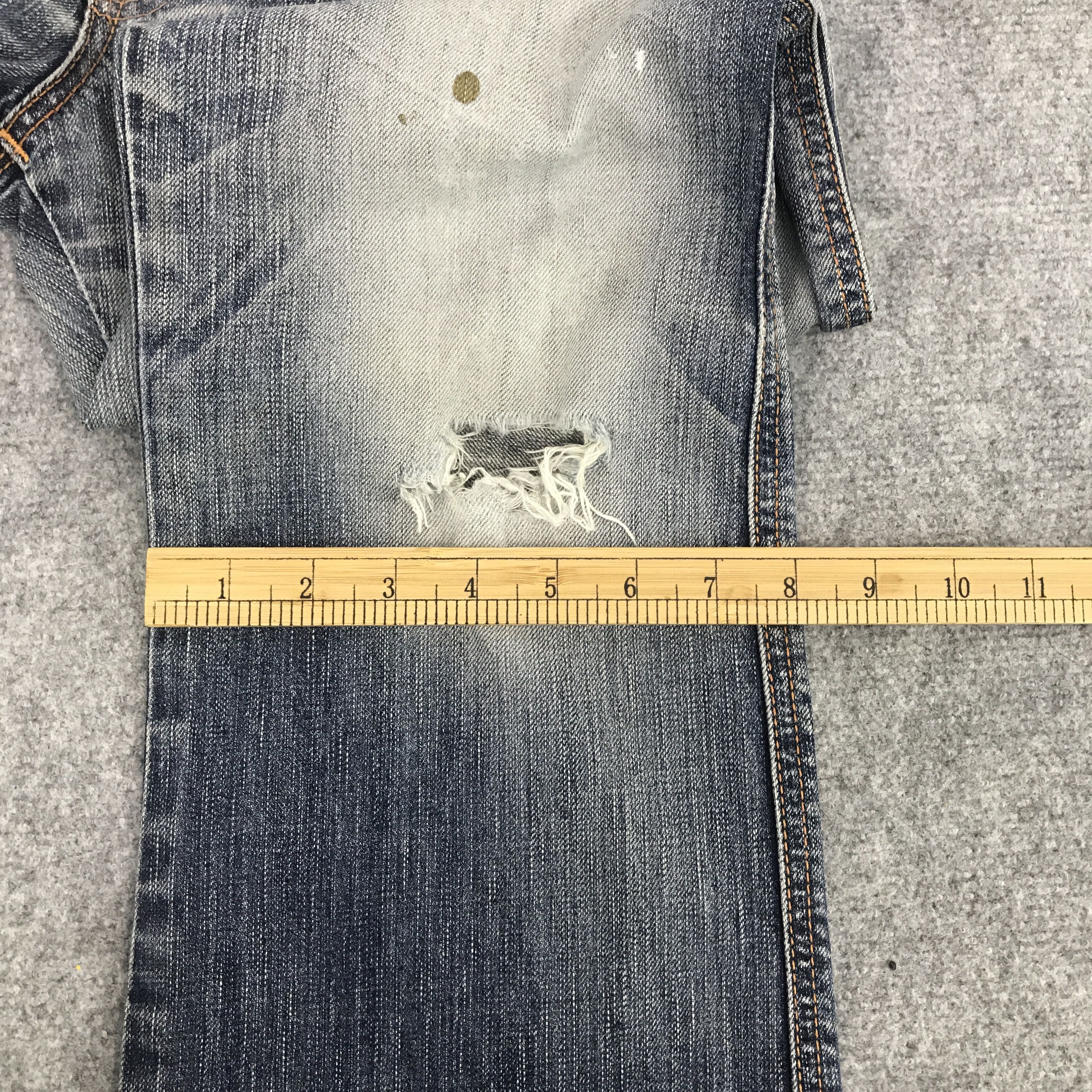 Edwin Edwin Blue Trip distressed denim Jeans Size US 32 / EU 48 - 10 Thumbnail