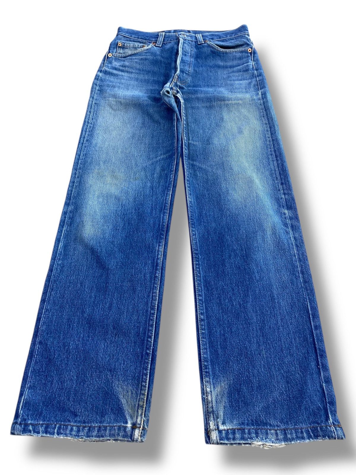 Levi's Vintage Levi’s Faded Blue Wash Style Loose Jeans Size US 28 / EU 44 - 1 Thumbnail