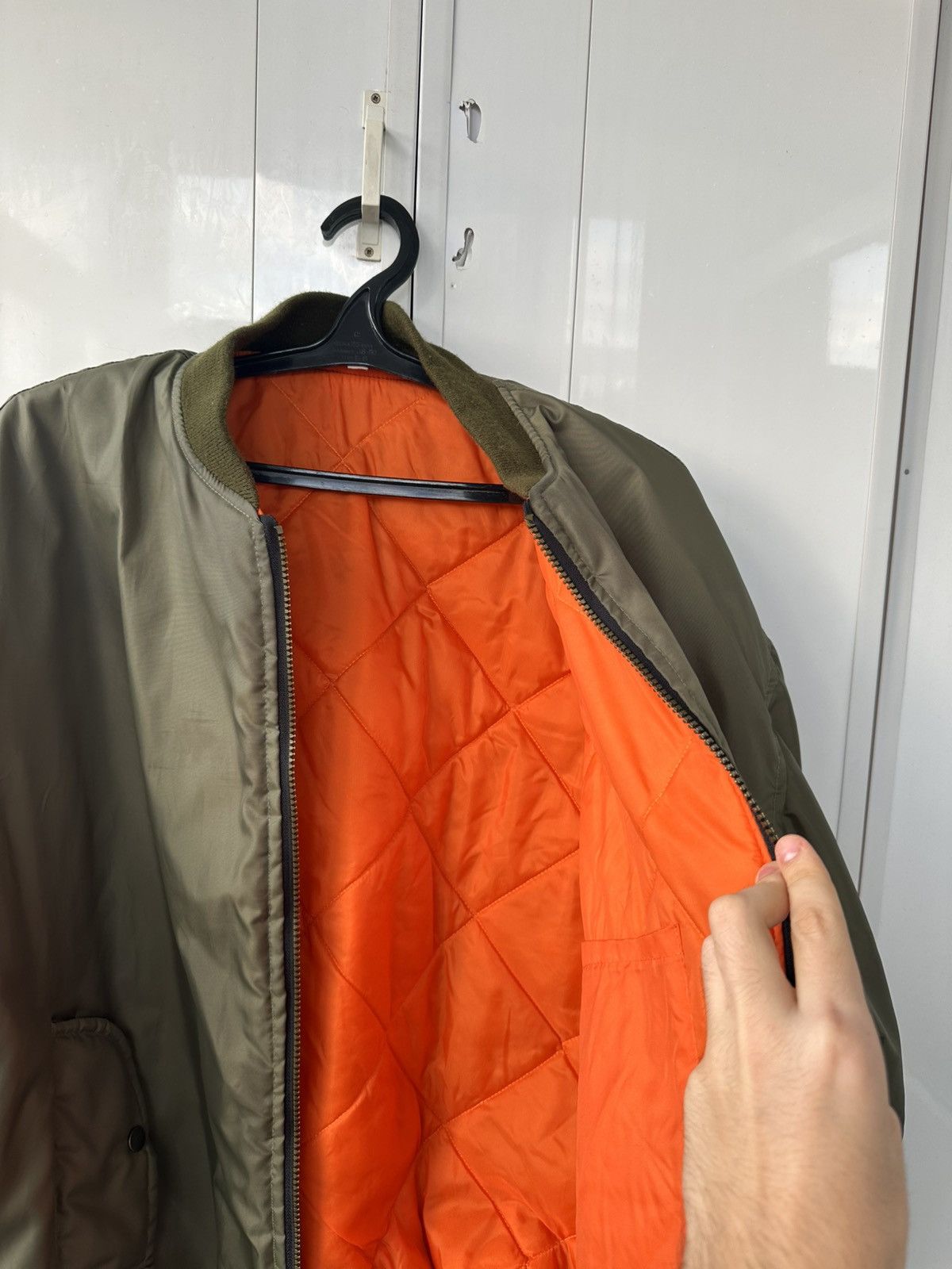 Other Vintage MA-1 Style Overzise Bomber Flyers Jacket Size US XL / EU 56 / 4 - 14 Thumbnail