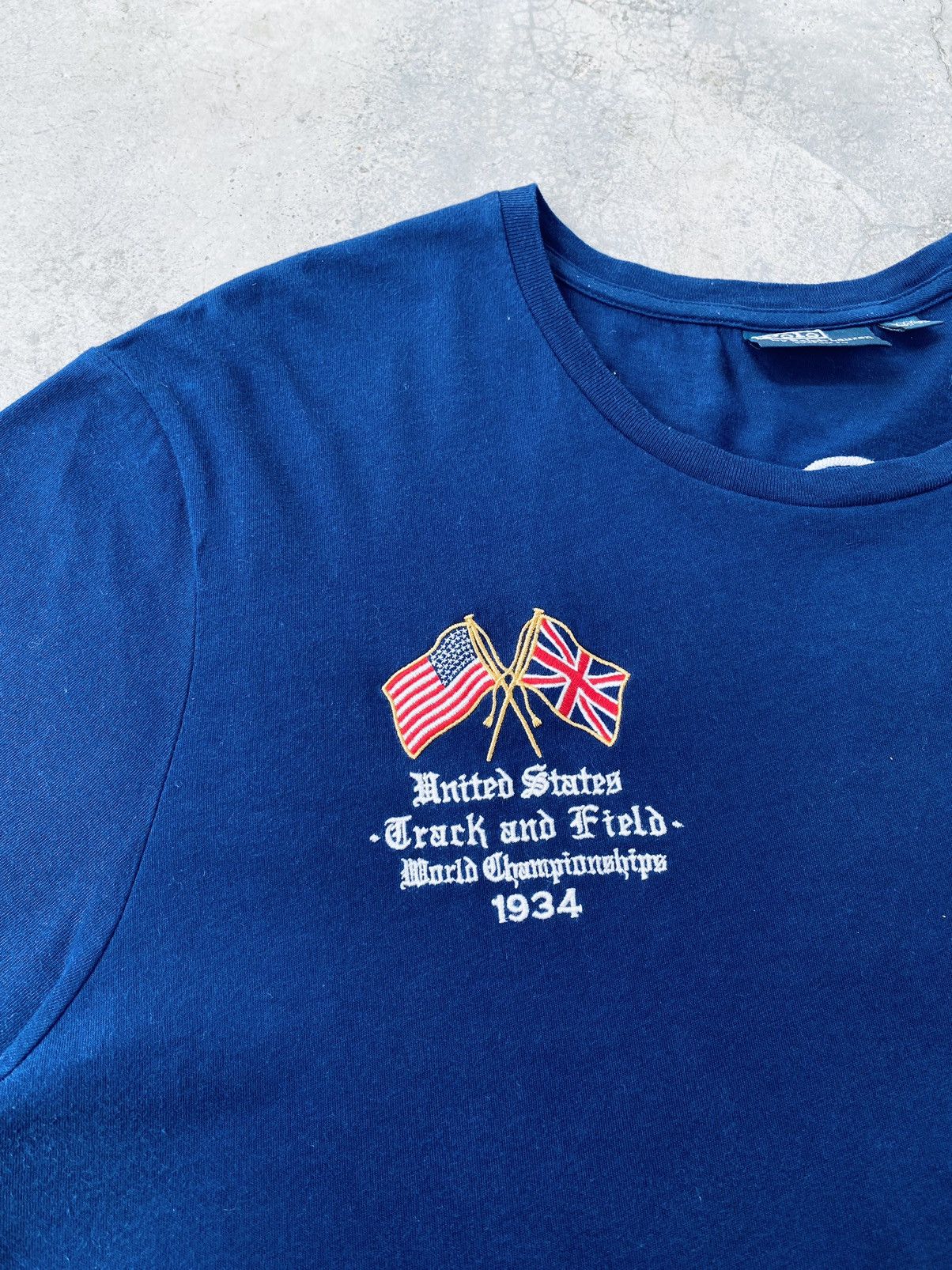 Polo Ralph Lauren Vintage Polo Ralph Lauren Usa 012 Tees Size US XL / EU 56 / 4 - 3 Thumbnail