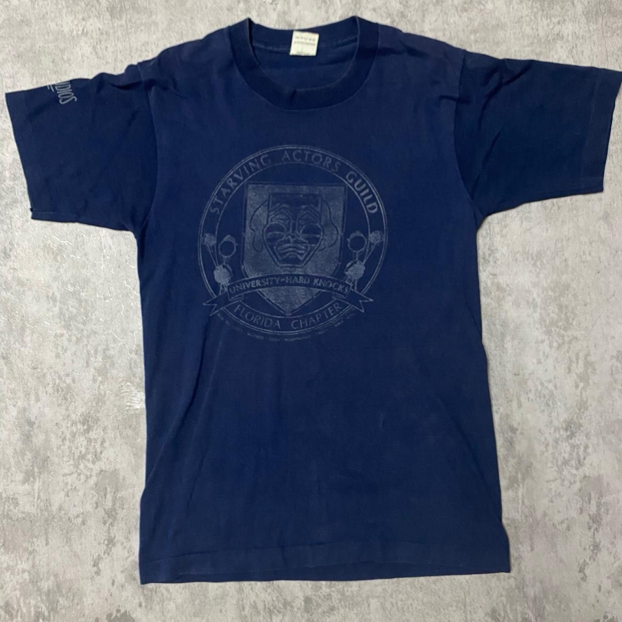 Other 80s Florida Chapter Starving Actors Guild navy tee tee Size US S / EU 44-46 / 1 - 1 Thumbnail