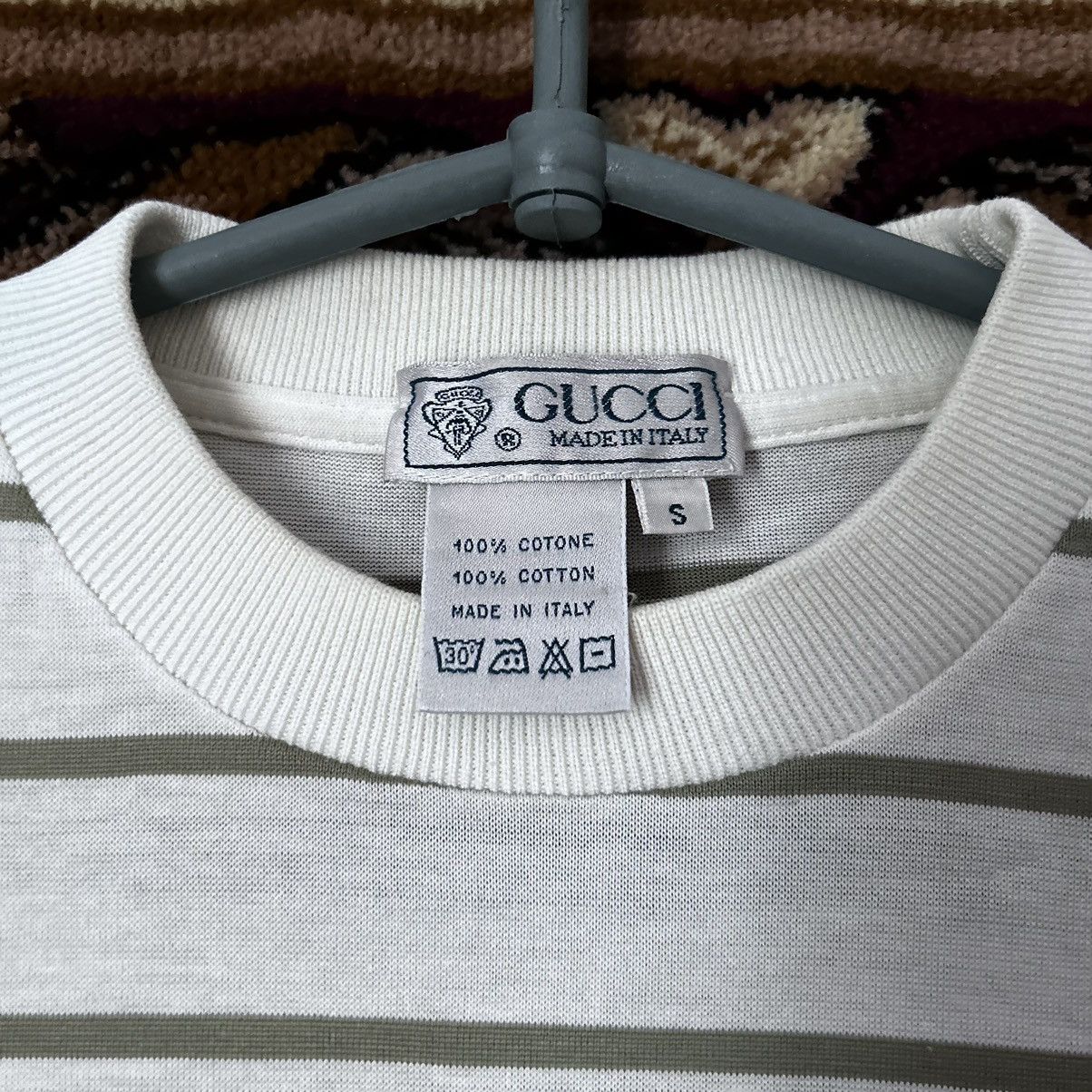 Gucci Grail Vintage Gucci Tee Shirt 80’s Size US S / EU 44-46 / 1 - 3 Thumbnail