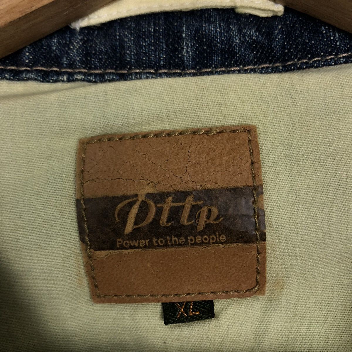 Issey Miyake 🔥90’s VINTAGE HIKORY CHORE DENIM JACKET PTPL JAPAN Size XL / US 12-14 / IT 48-50 - 11 Thumbnail
