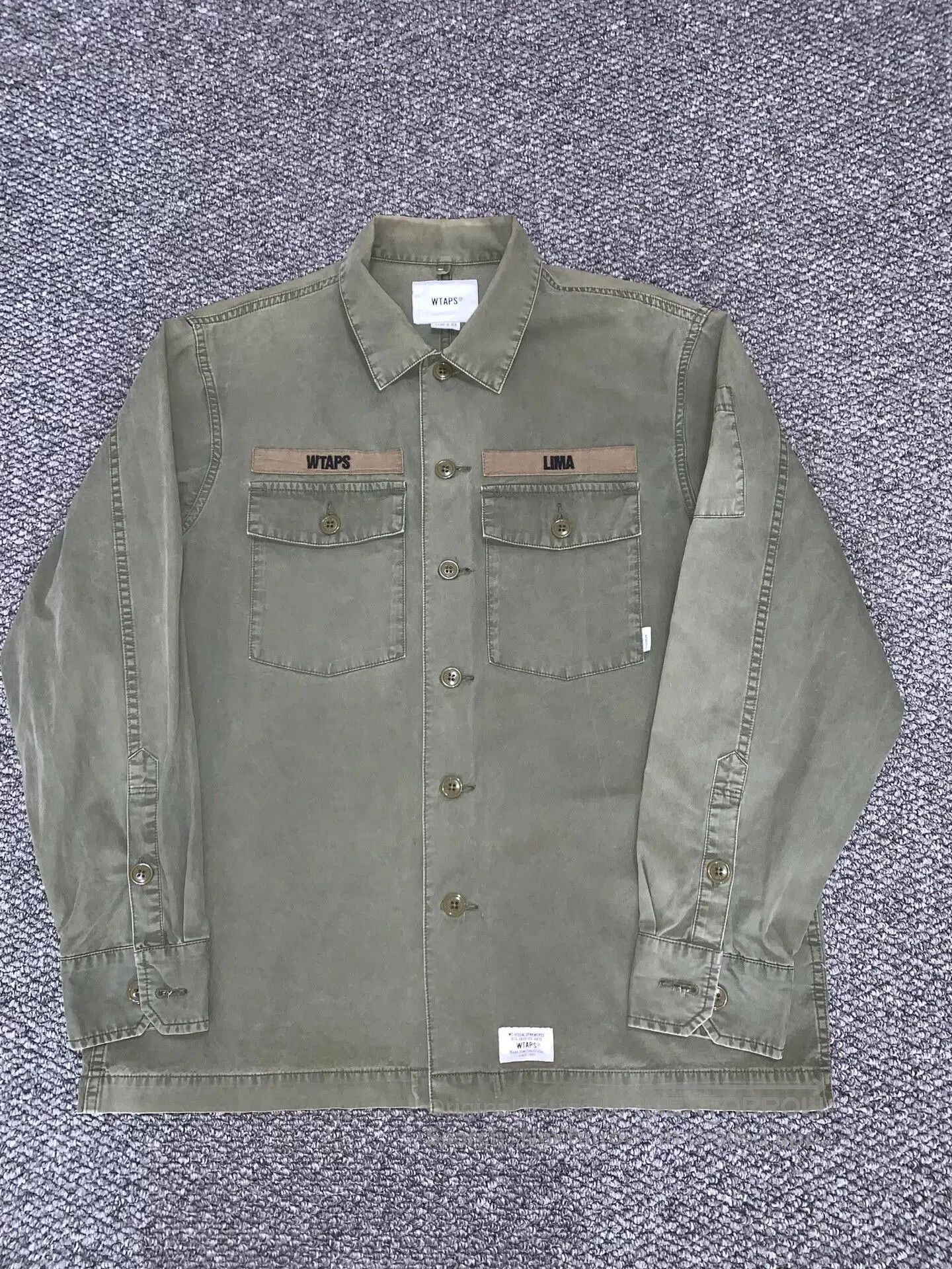 Wtaps WTAPS Cotton Shirt L Size. Size US L / EU 52-54 / 3 - 1 Thumbnail