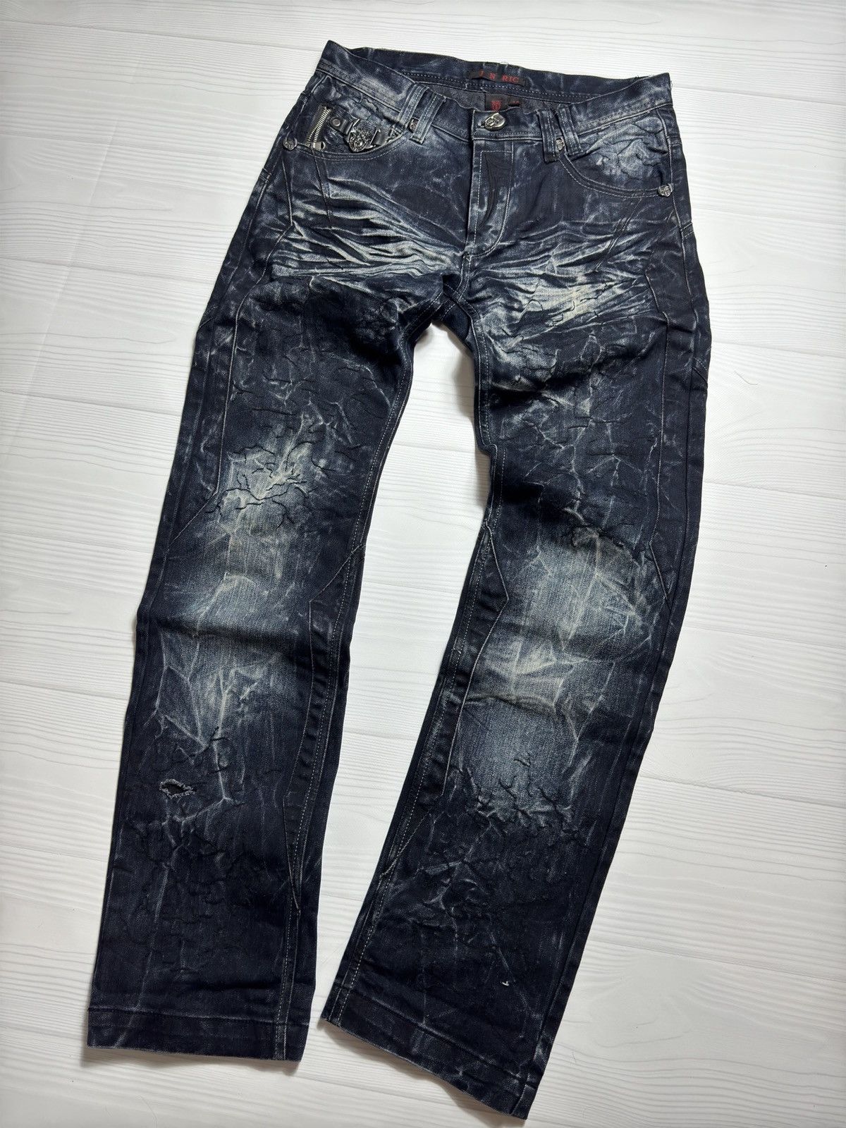Fabric Brand & Co. × Simon Miller Jeneric indigo jeans Size US 32 / EU 48 - 2 Thumbnail