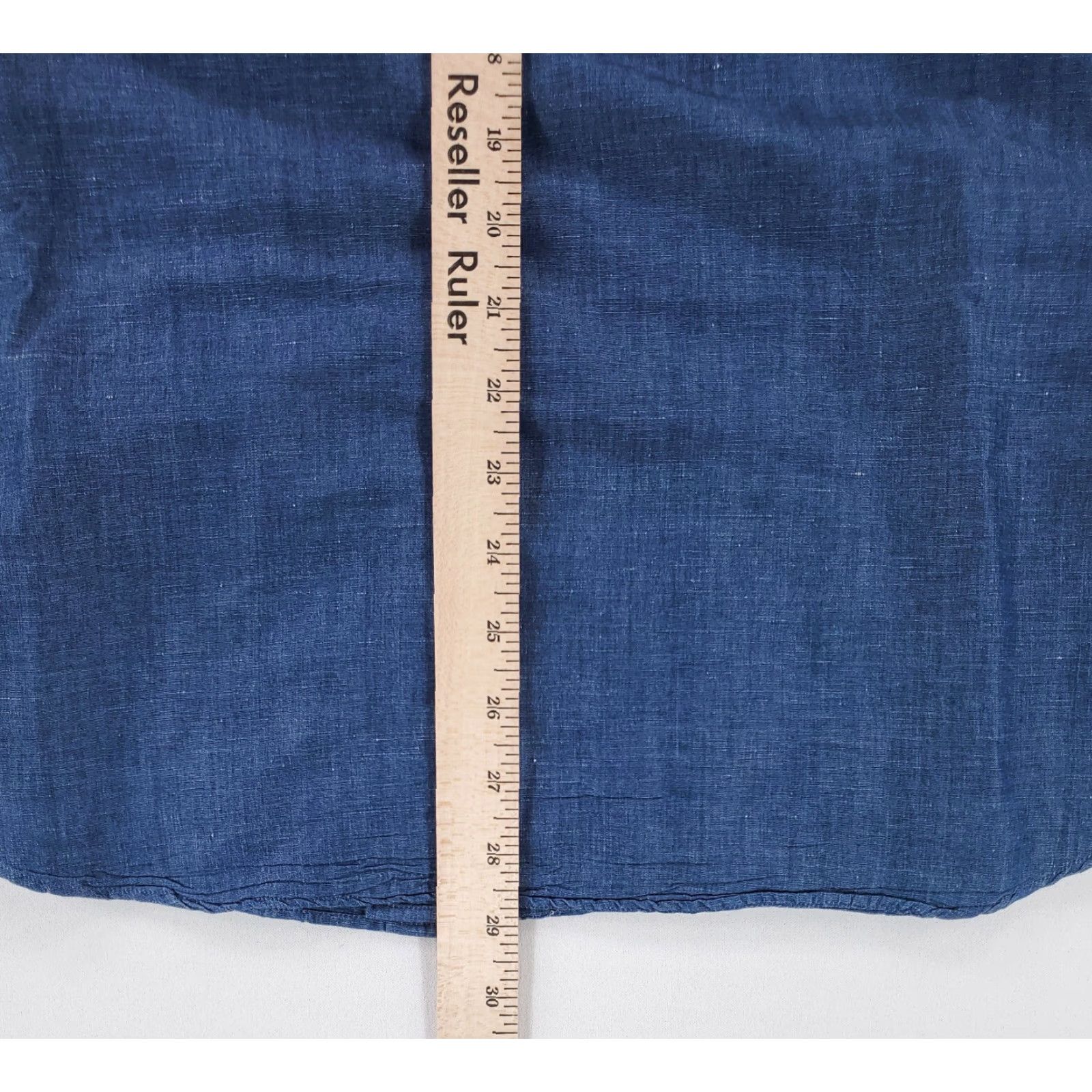 Denime Hagen Button-Up Shirt Blue Denim Chambray Long Sleeve Mens L Carmel California California Denim Chambray Button Up Shirt Blue Mens L Size US L / EU 52-54 / 3 - 5 Thumbnail
