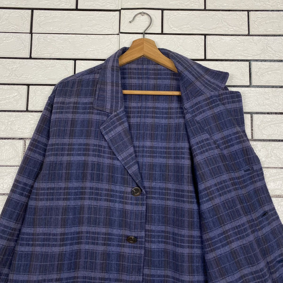 Japanese Brand 🔥VINTAGE CHORE JACKET EAST BOY TARTAN DESIGN ISSEY MIYAKE Size US L / EU 52-54 / 3 - 12 Thumbnail