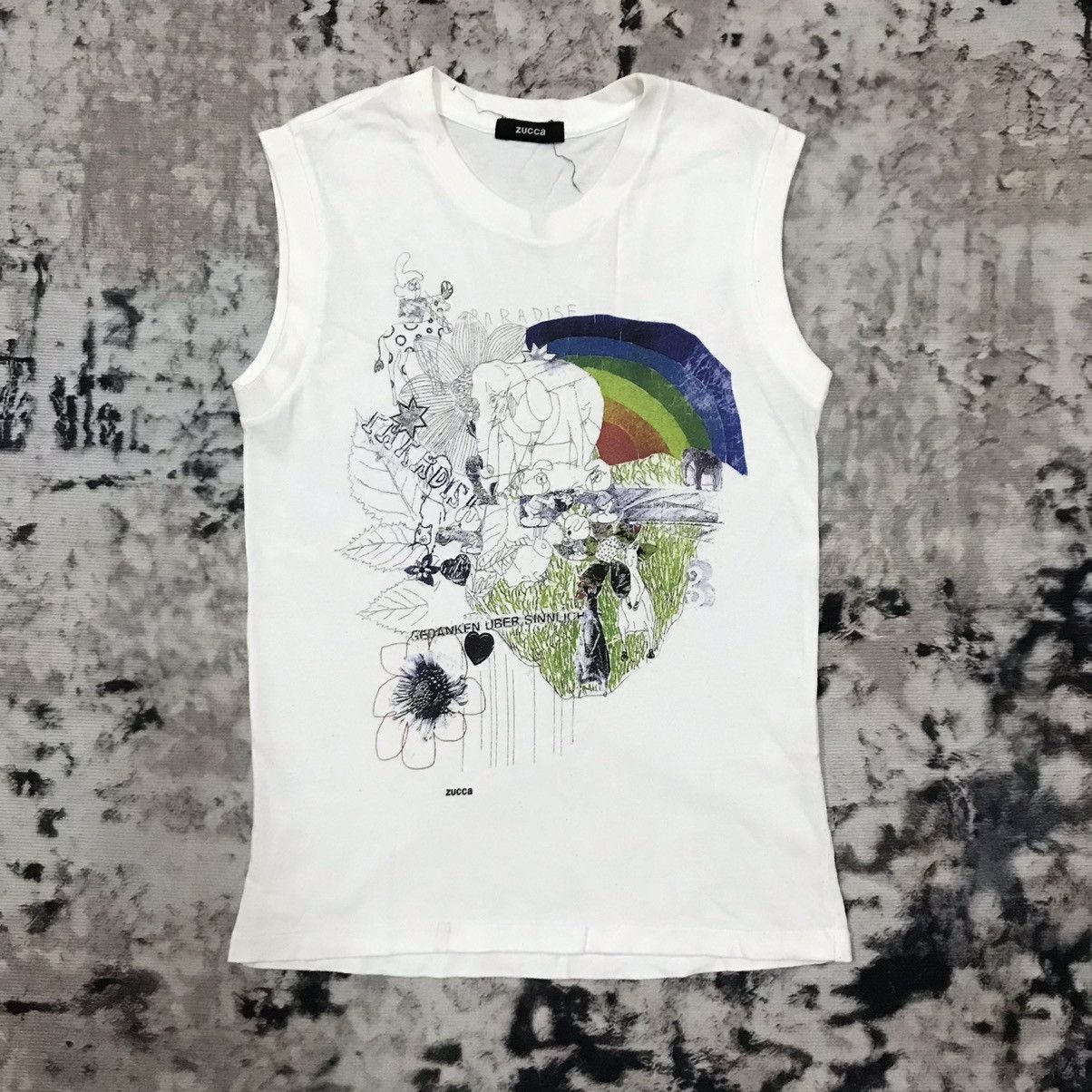 Zucca Vintage Zucca Sleeveless Tshirt Size US XS / EU 42 / 0 - 1 Thumbnail
