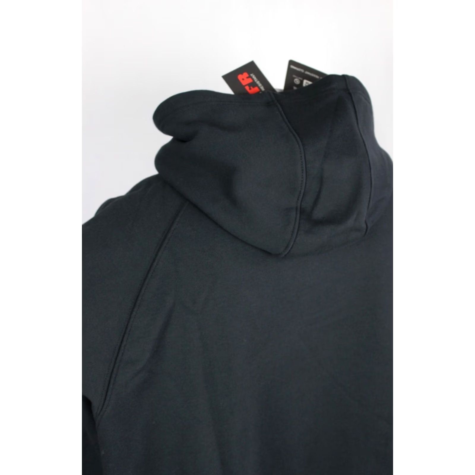 Vintage Forge Fr Men's Pullover Hoodie Sweatshirt Flame Resistant 3XL Tall Navy Blue 100% Cotton Big & Tall Mens Hoodie Size US XXL / EU 58 / 5 - 3 Thumbnail