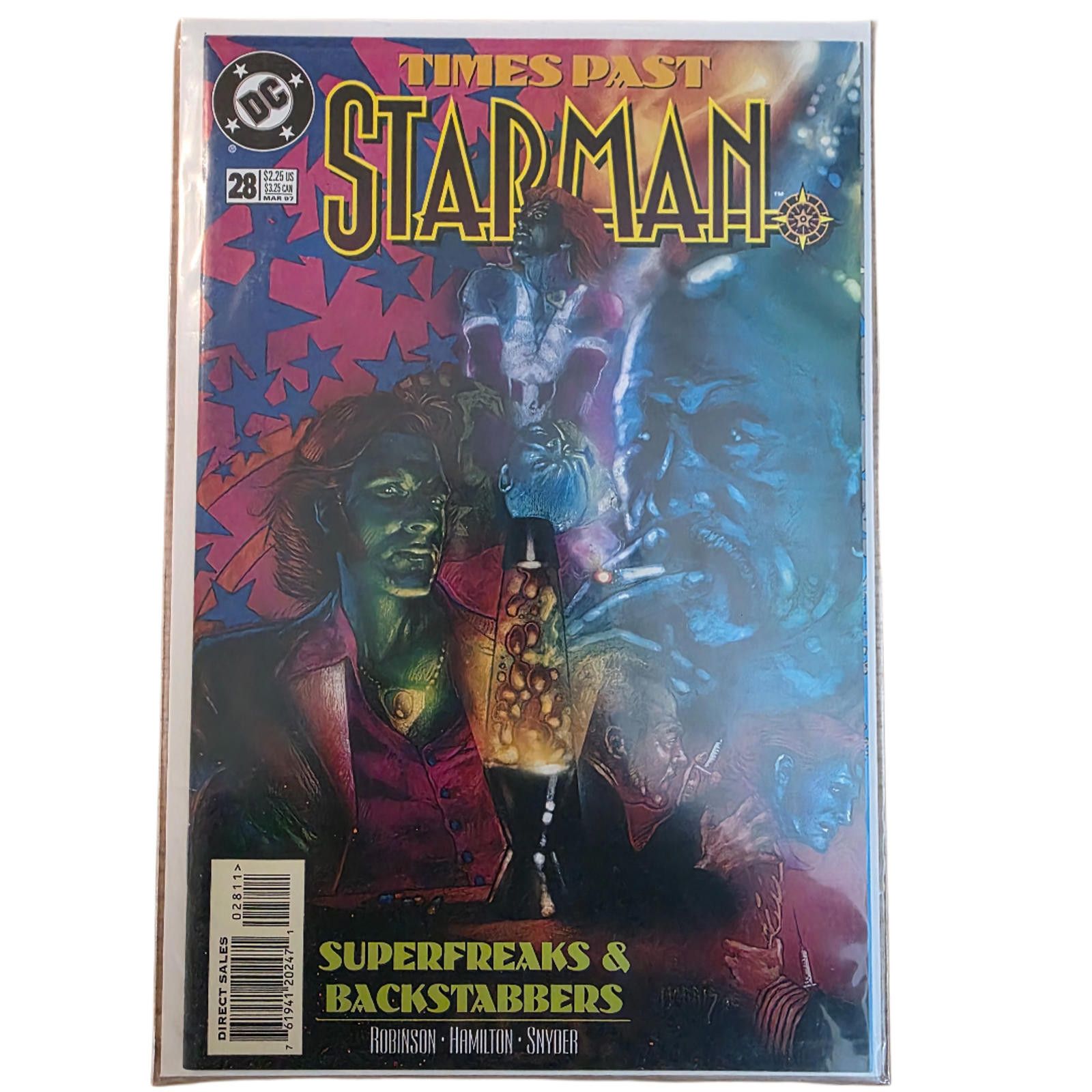 DC Comics Starman Vol 2 #28 NM 1997 DC Mikaal Tomas Comic (C) Size ONE SIZE - 2 Thumbnail