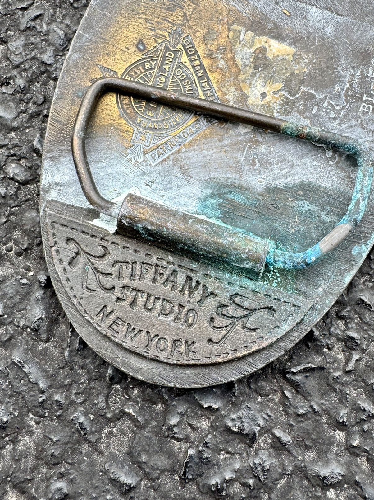 Coca Cola × Tiffany & Co. × Vintage 1970’s Tiffany & Co. New York Coca Cola Vintage Belt Buckle Size ONE SIZE - 8 Thumbnail