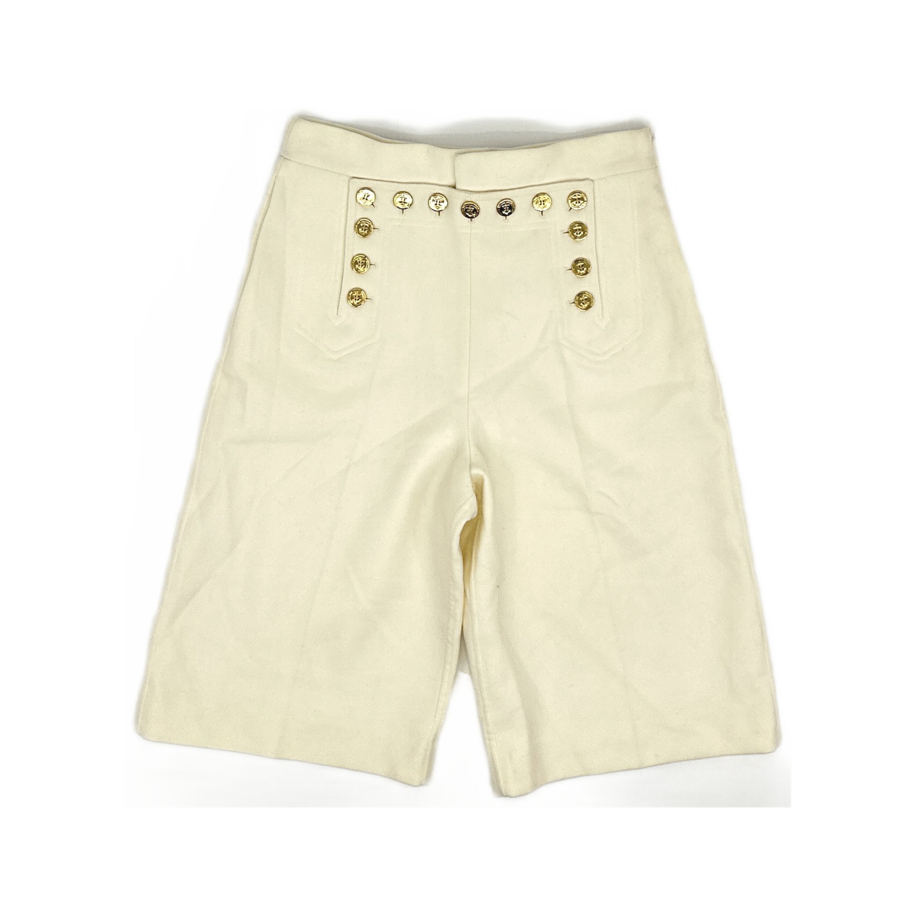 Dior Dior Virgin Wool Anchor Button Shorts Size FR 34 Size 25" / US 0 / IT 36 - 1 Thumbnail