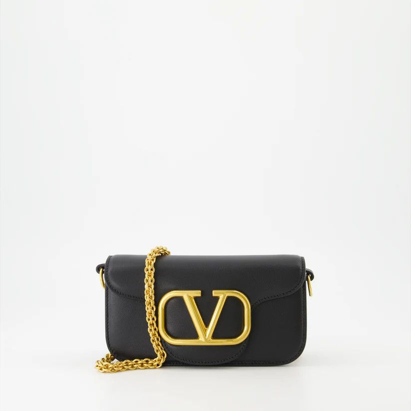 Valentino o1s22i1n0924 Size: OS / Small Locò Shoulder Bag in Black Size ONE SIZE - 3 Thumbnail