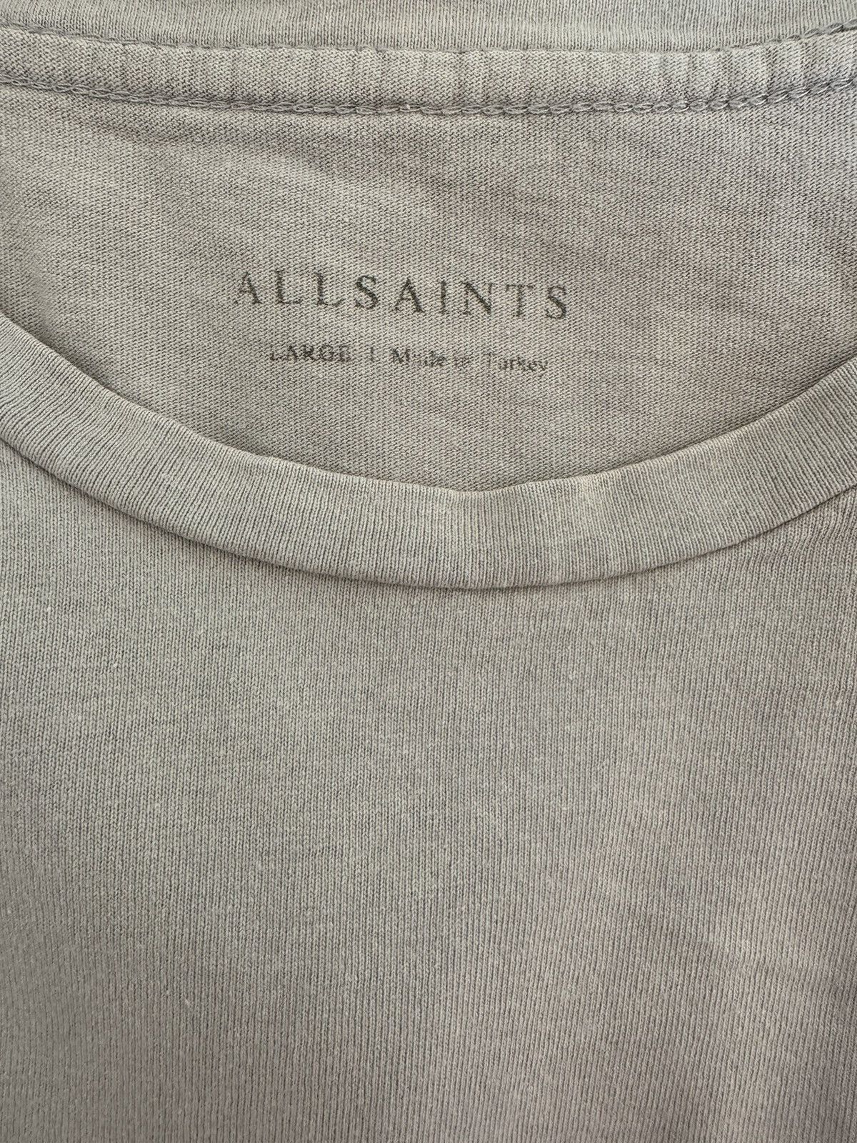 Allsaints Grey Allsaints TShirt Size US L / EU 52-54 / 3 - 2 Thumbnail