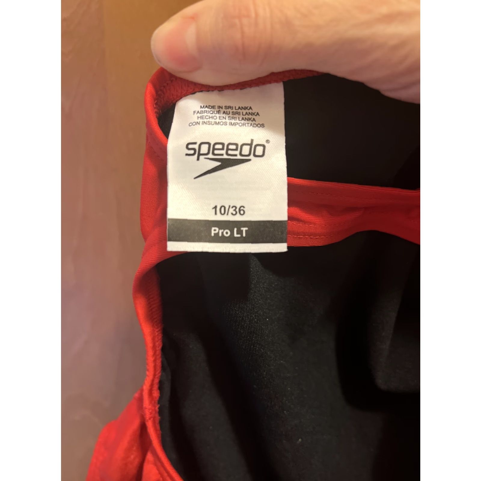 Speedo Speedo Women's Pro LT Superpro Red One Piece Training Swimsuit Size 10 / 36 Size ONE SIZE - 4 Thumbnail