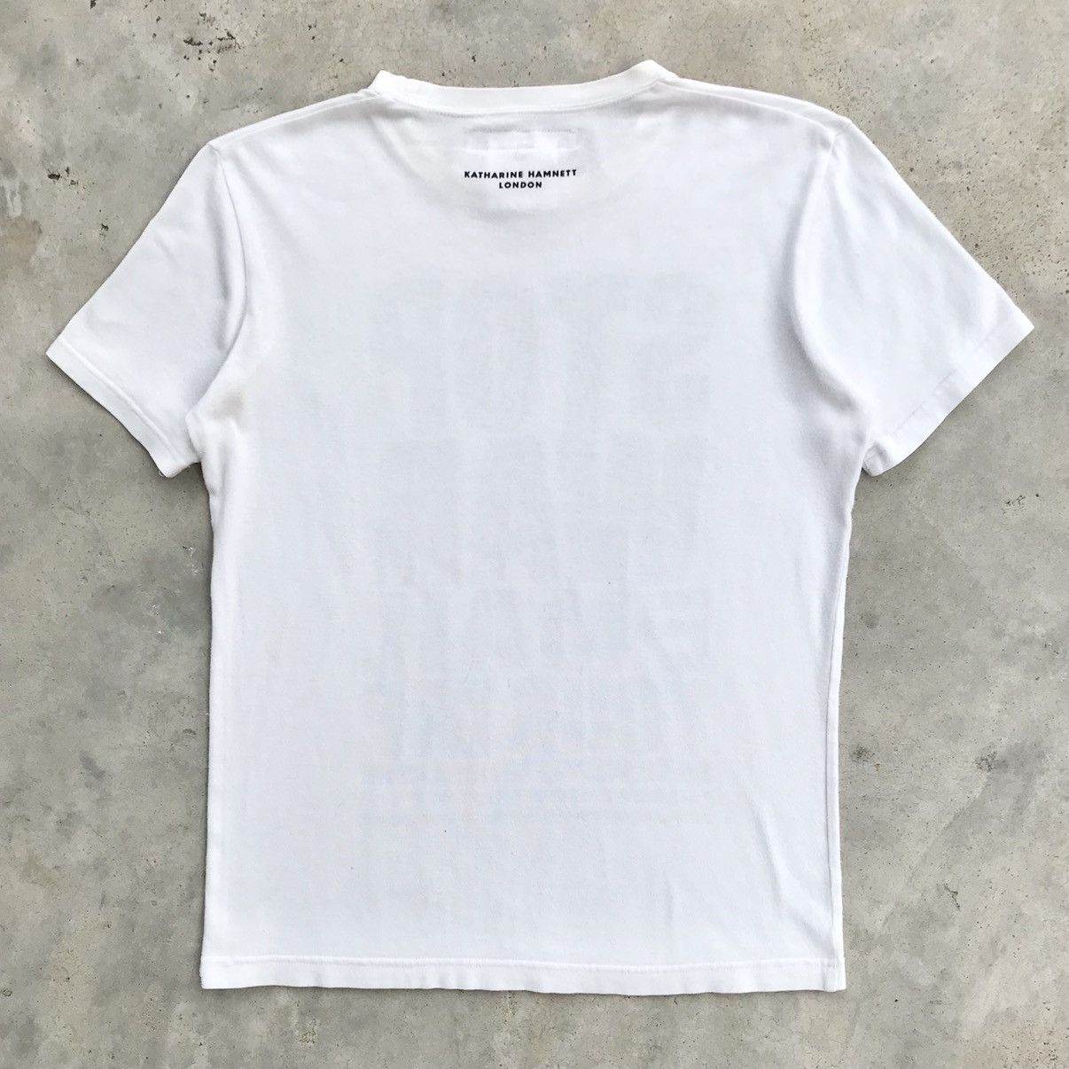 Katharine Hamnett London 2000's Katharine Hamnett " Stop War Email Your MP " T-Shirt Size US M / EU 48-50 / 2 - 2 Thumbnail