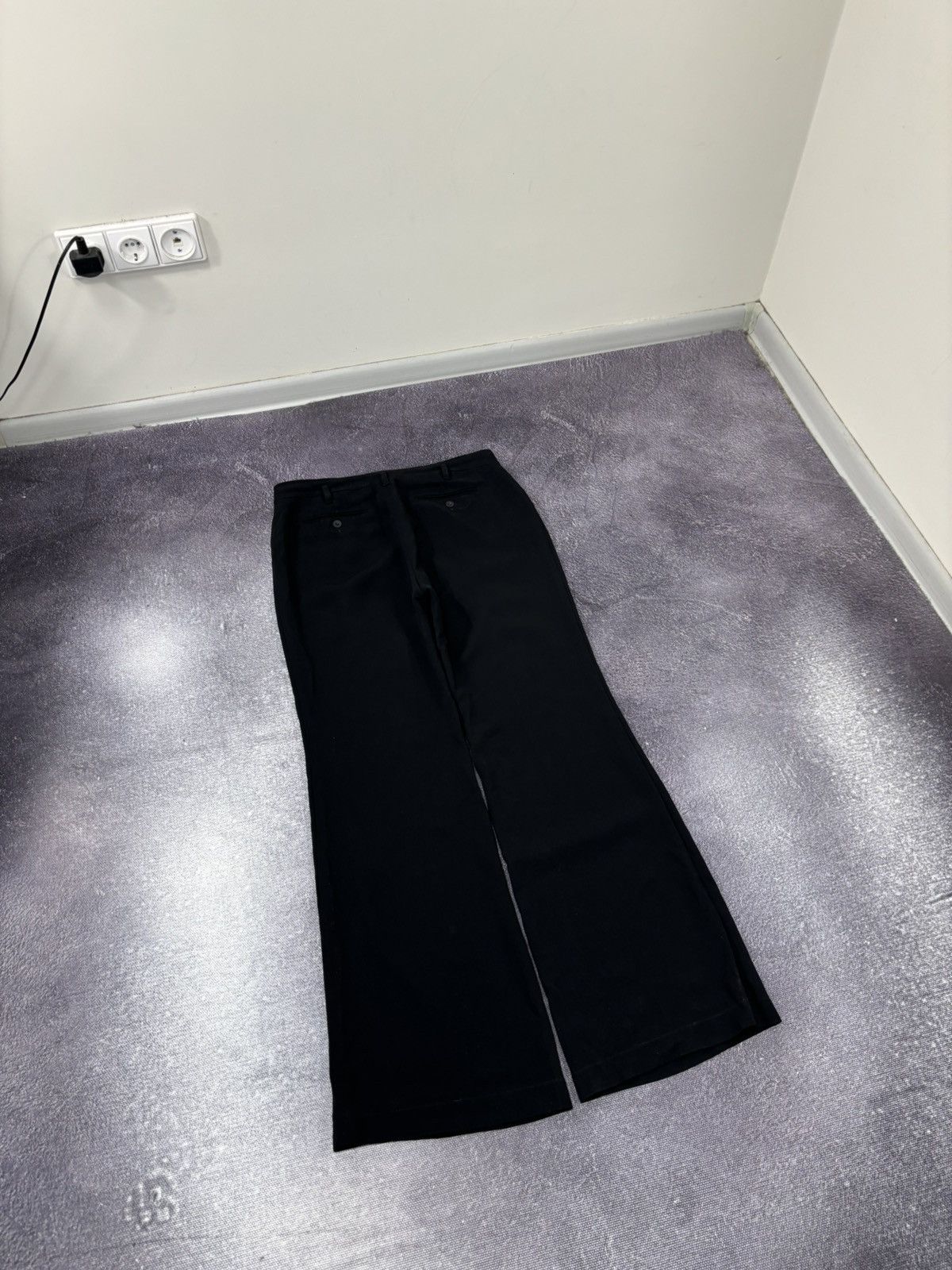 Max Mara Max Mara Studio Jacket & Flared Sable-Fabric Pants Suit Size M / US 6-8 / IT 42-44 - 19 Thumbnail
