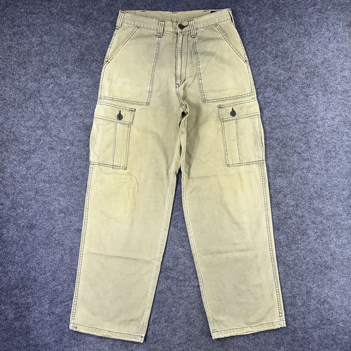 Schott Vintage Schott NYC military cargo pants C002 Size US 30 / EU 46 - 1 Thumbnail