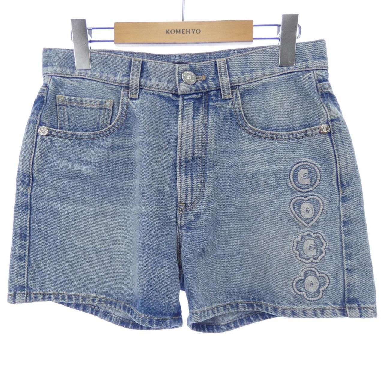 Chanel Chanel Chanel Shorts Cotton Shorts P78558V71193 DUTY FREE for USA Size ONE SIZE - 1 Thumbnail