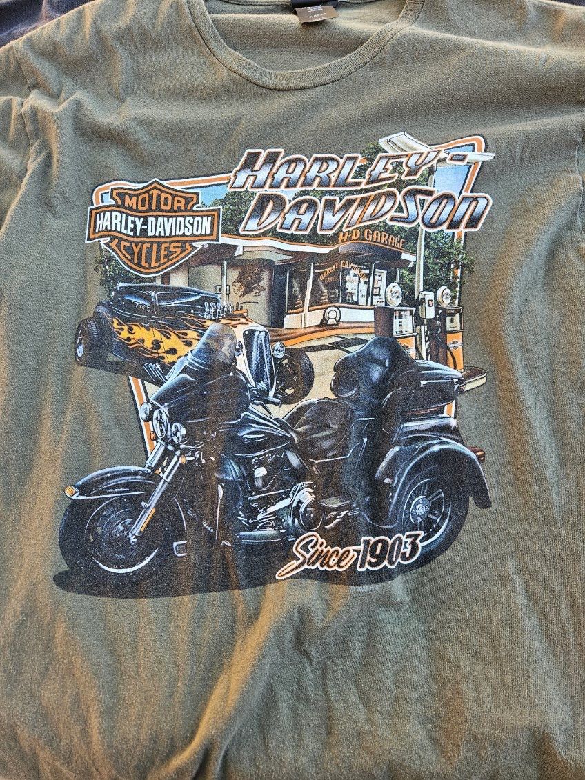Harley Davidson Harley Davidson Des Moines Iowa Tee Size US XL / EU 56 / 4 - 1 Thumbnail