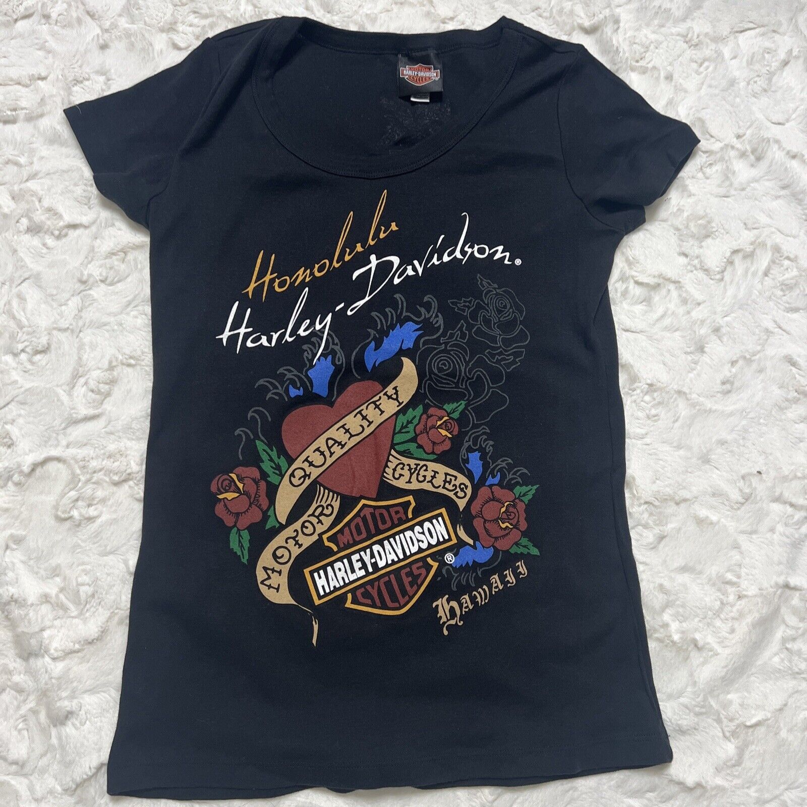 Harley Davidson Harley Davidson Women M Black Motorcycle Rider Honolulu Size M / US 6-8 / IT 42-44 - 1 Thumbnail