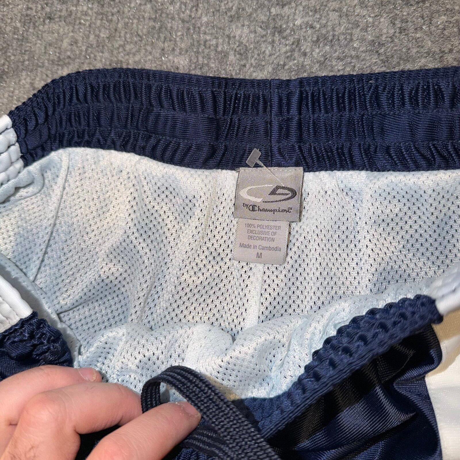 Champion C9 by Champion Silky Blue Dazzle Baggy Hoop Shorts Mens MD Size US 32 / EU 48 - 4 Thumbnail