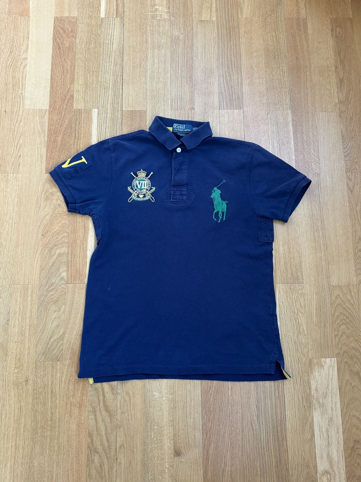 Polo Ralph Lauren Vintage Polo Ralph Lauren Big Green Logo Y2K Size US M / EU 48-50 / 2 - 2 Thumbnail