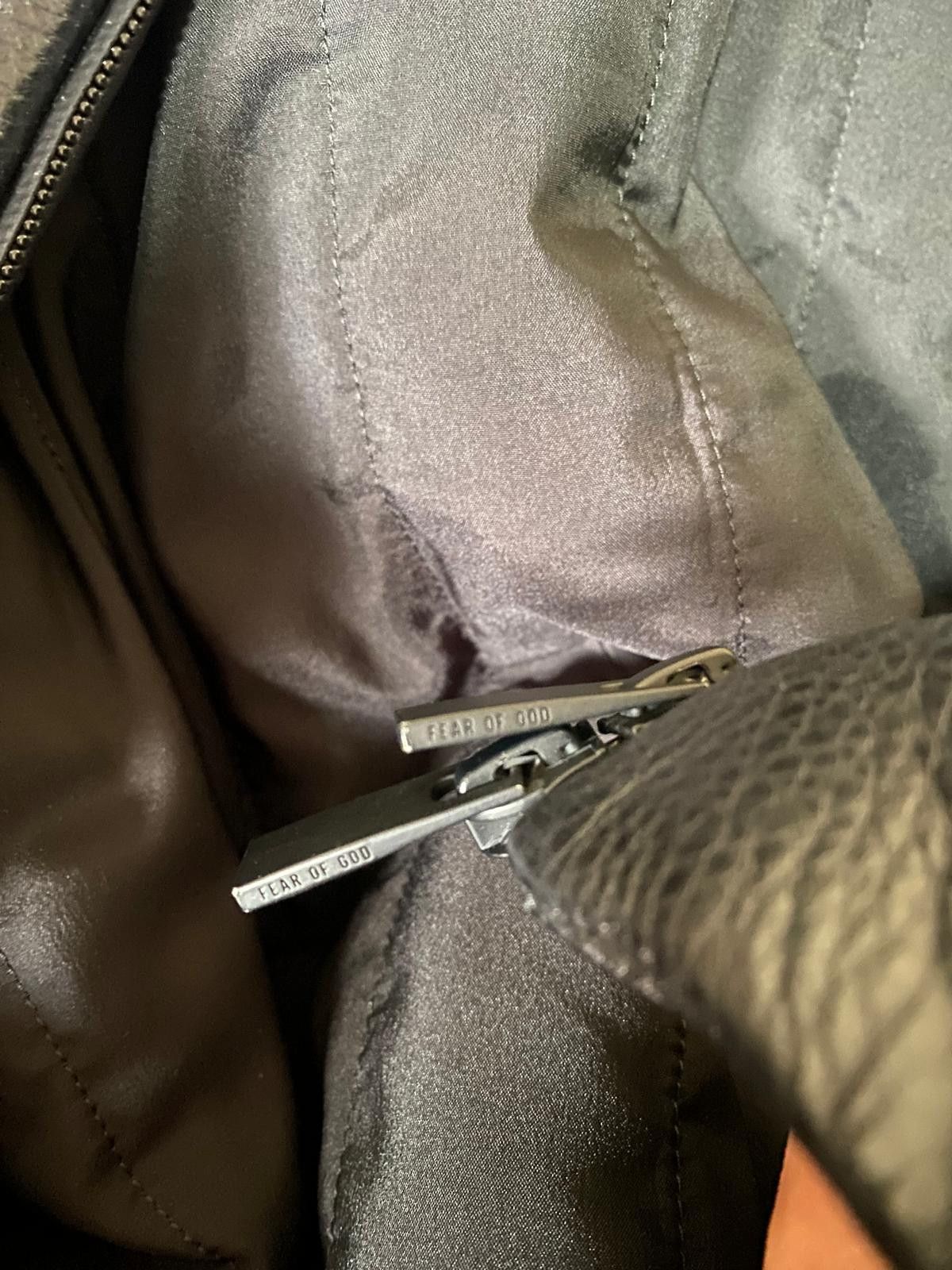 Fear of God Leather Moto Stripe Bomber Jacket – NEW w/ Tags – Authentic Size US M / EU 48-50 / 2 - 13 Thumbnail