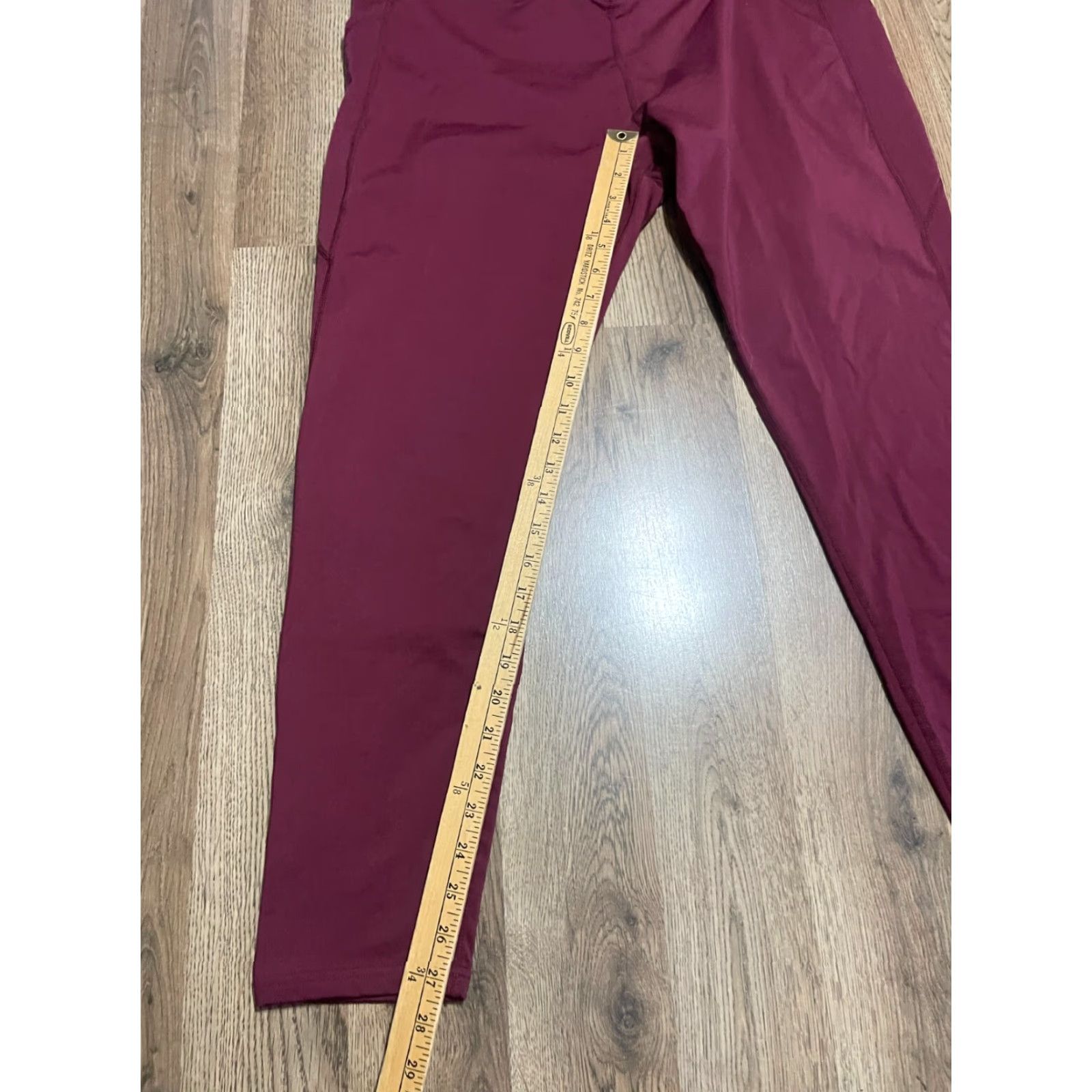 Vintage Baleaf Pants Men's 3XL Red Fleece Lined Leggings Pull On Shirt/Joggers? Size 40" / US 18 - 6 Thumbnail
