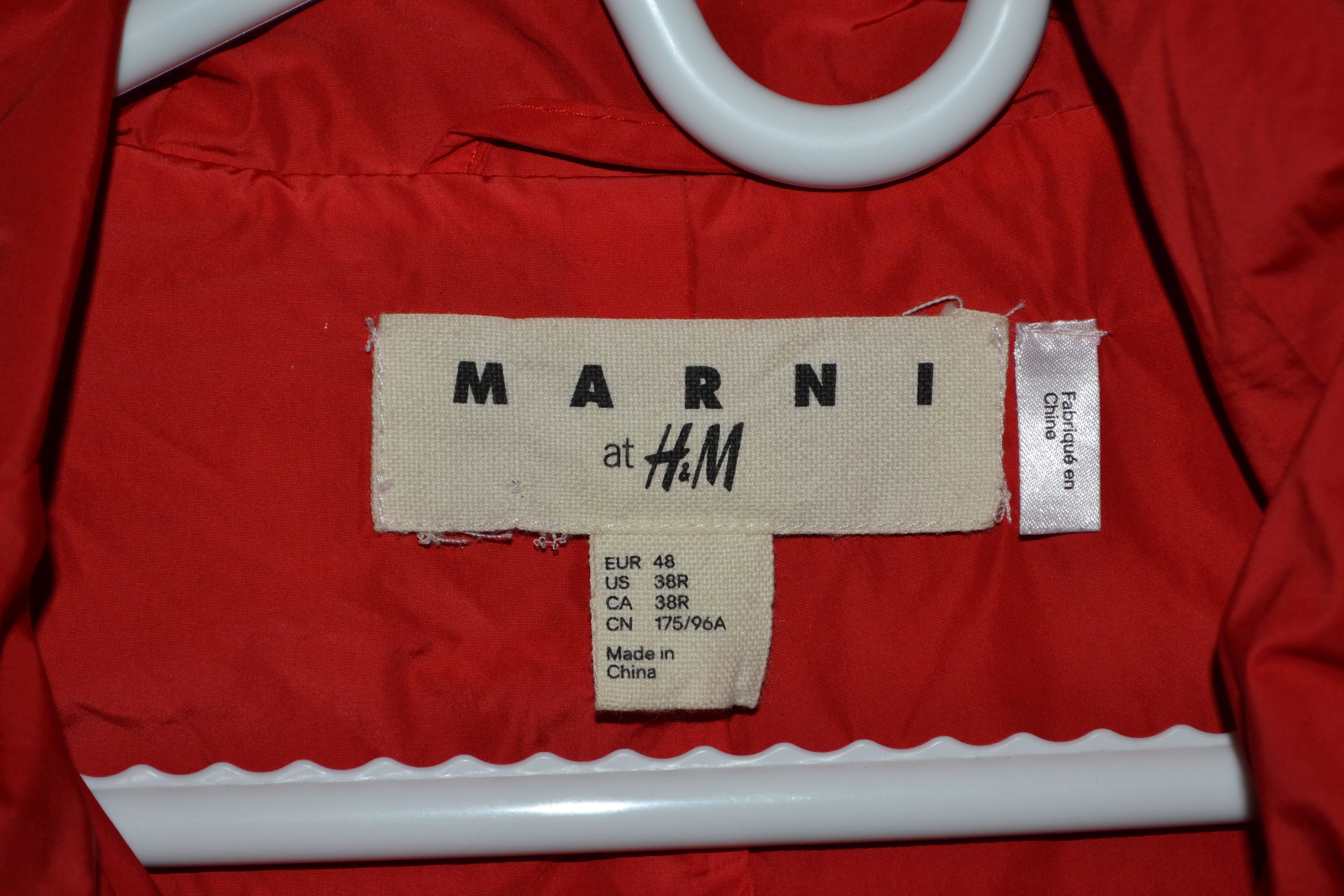 H&M × Marni Marni x H&M Lightweight Blue Parka Multipocket 48 size M Size US M / EU 48-50 / 2 - 6 Thumbnail