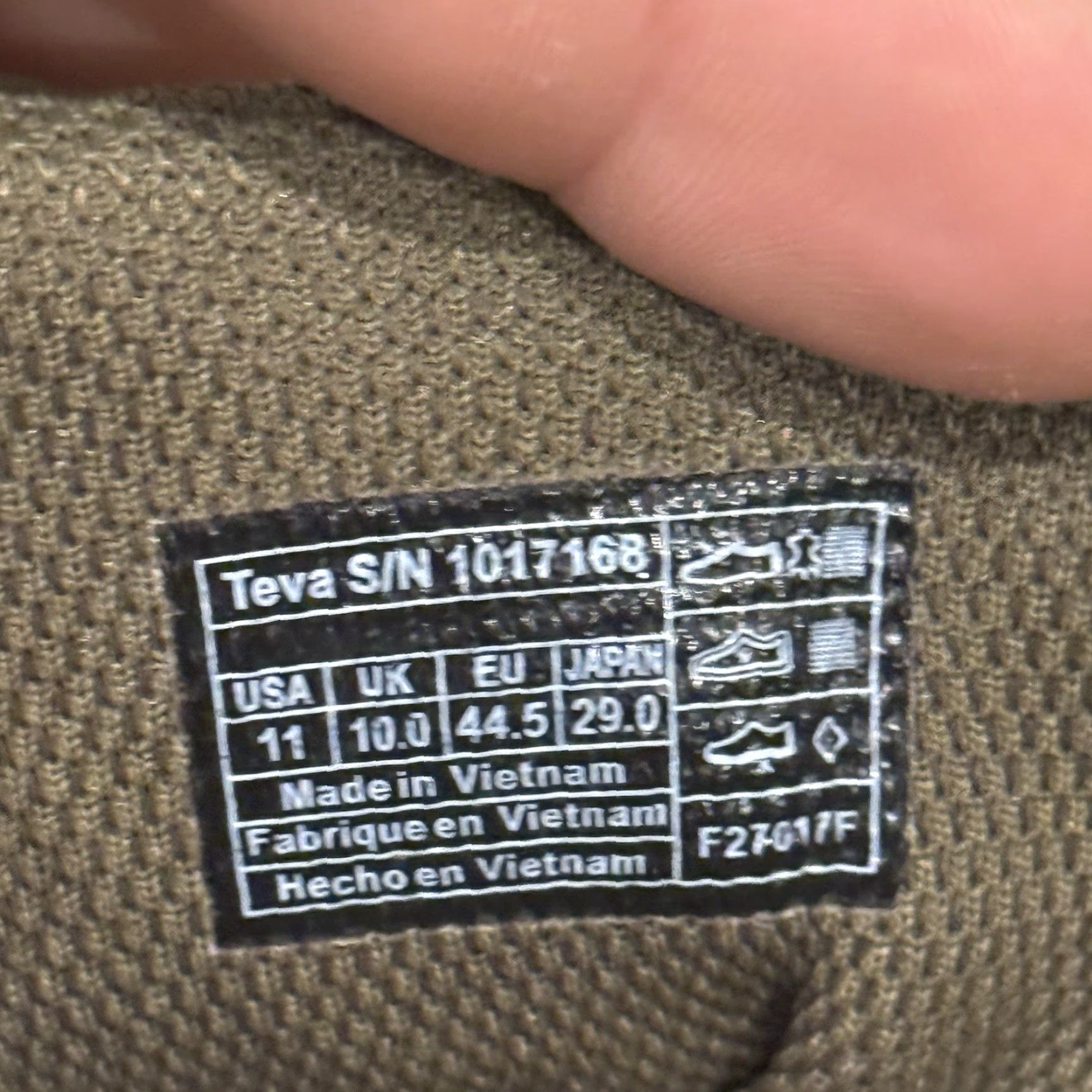 Teva TEVA Arrowood Utility Mid WP Size 11 Sand Leather TRAIL BOOTS Hiking 1017168 Men Waterproof Leather Mid Ankle Boots Size US 10 / EU 43 - 7 Thumbnail