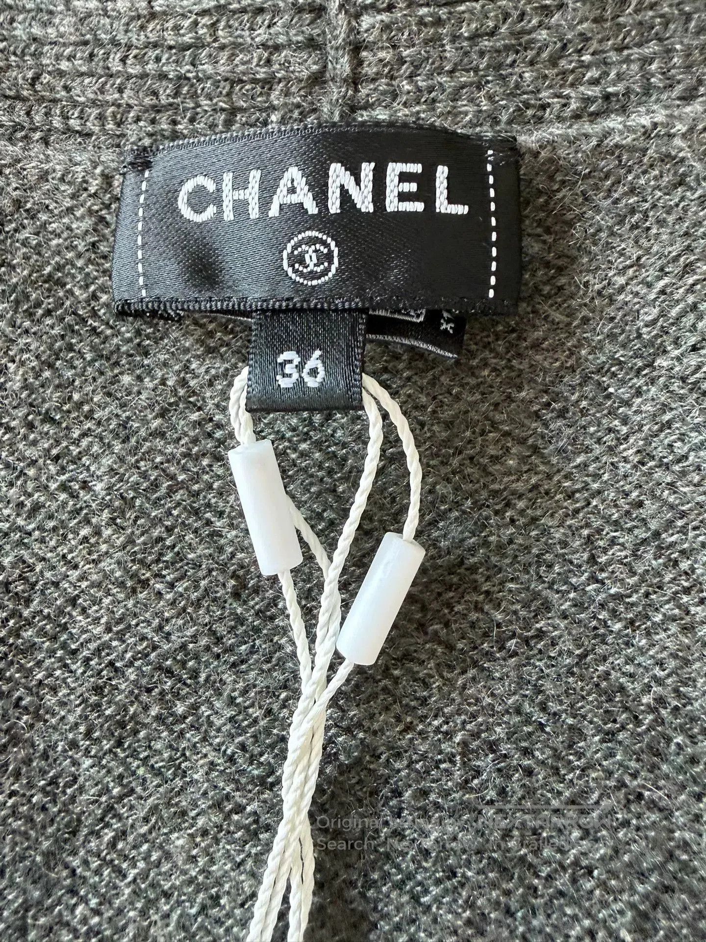 Chanel Chanel Gray Green Floral Crystal Button Vest. Size US XS / EU 42 / 0 - 4 Thumbnail