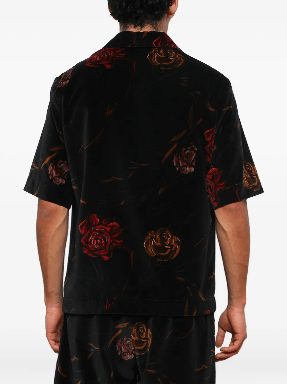 Other Rose-Print Velvet Shirt Size US M / EU 48-50 / 2 - 3 Thumbnail