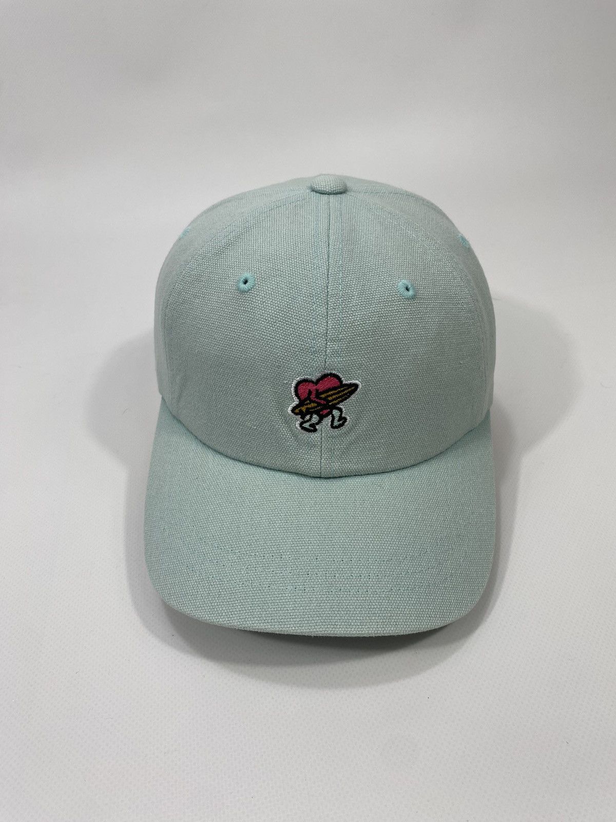 O'Neill Oneill Y2K Style Baby Blue Surf Heart Cotton Hat Cap Size ONE SIZE - 3 Thumbnail
