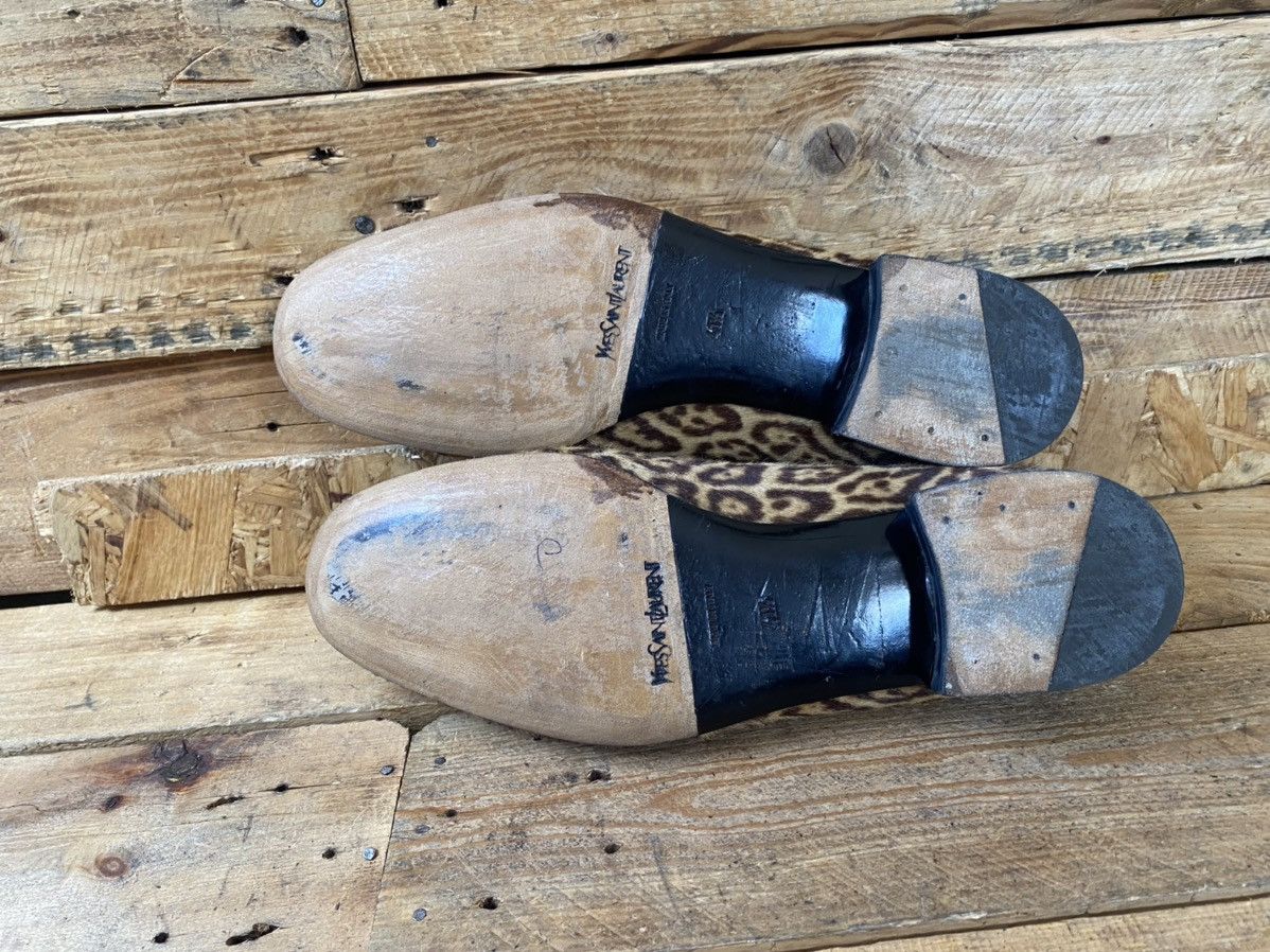 Designer × Saint Laurent Paris × Yves Saint Laurent Saint Laurent leopard print slip on casual loafers sz uk7.5 Size US 8.5 / EU 41-42 - 15 Thumbnail