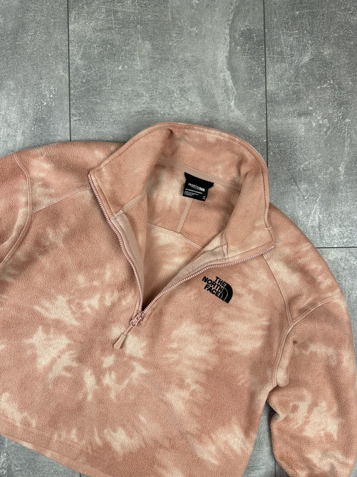 The North Face The North Face TaiDai Crop-Top Fleece Zip Up Sweatshirt Size XS / US 0-2 / IT 36-38 - 2 Thumbnail