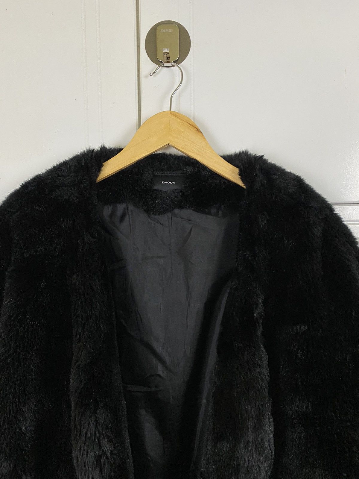 Vintage Vintage Mink Fur Coat Emoda Black Fur Size L / US 10 / IT 46 - 5 Thumbnail